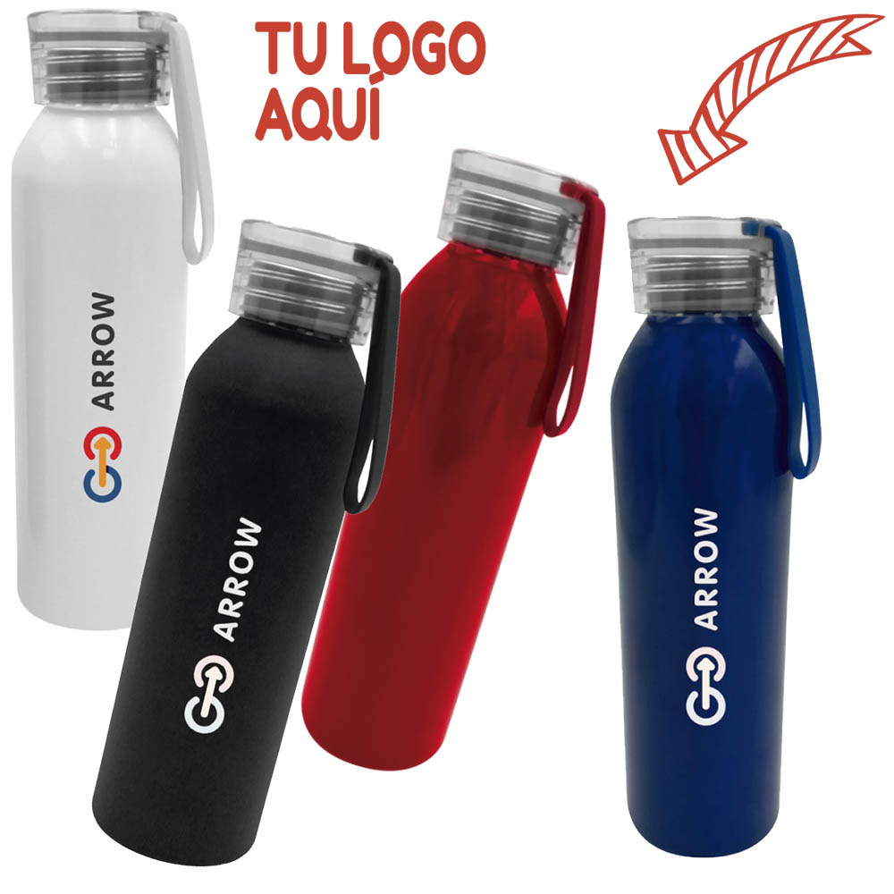 Botella Agua Aluminio 750 ml – Regalos con Logo