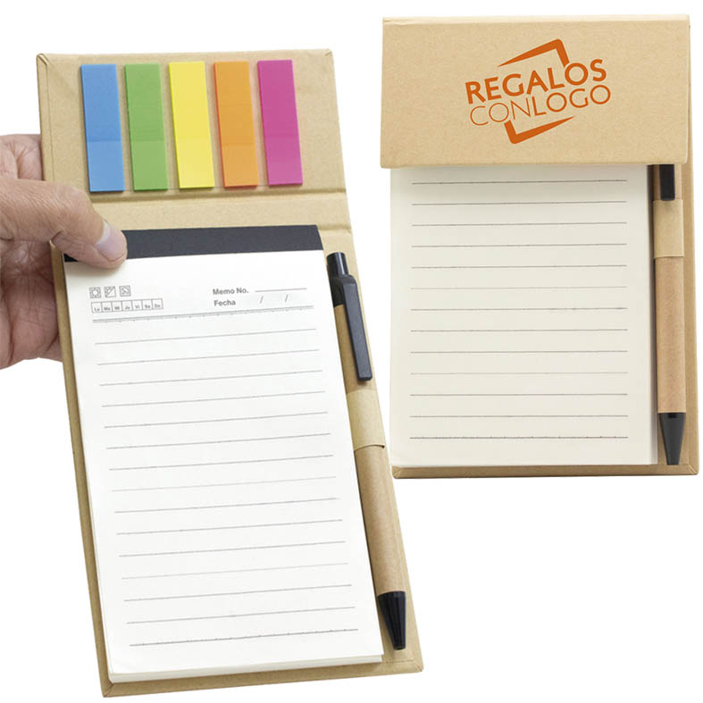 T670, Libreta memo_promocional_personalizado_empresas regalos con logo personalizados para empresas