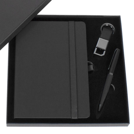 N82- set de regalo libreta lápiz llavero personalizado regalos con logo personalizados para empresas
